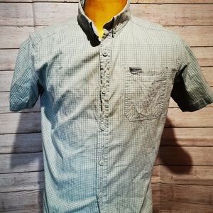 Columbia Sportswear Short Sleeve Button Up Plaid